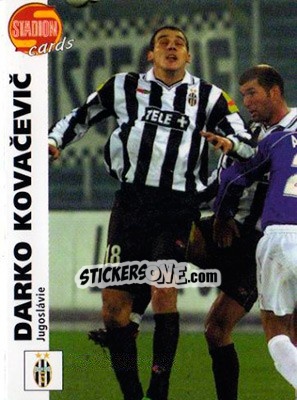 Sticker Darko Kovacevic - Stadion Cards 2000-2005 n. 138 - Stadion Cards