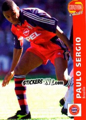 Sticker Paulo Sergio - Stadion Cards 2000-2005 n. 142 - Stadion Cards