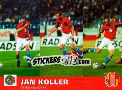 Sticker Jan Koller - Stadion Cards 2000-2005 n. 144 - Stadion Cards