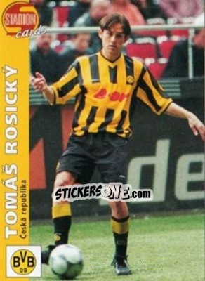 Sticker Tomas Rosicky - Stadion Cards 2000-2005 n. 183 - Stadion Cards