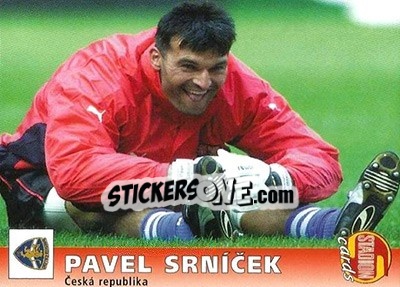 Sticker Pavel Srnicek - Stadion Cards 2000-2005 n. 185 - Stadion Cards
