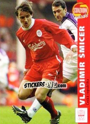 Sticker Vladimir Smicer - Stadion Cards 2000-2005 n. 186 - Stadion Cards