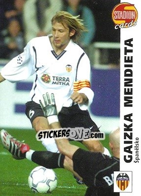 Sticker Gaizka Mendieta - Stadion Cards 2000-2005 n. 189 - Stadion Cards
