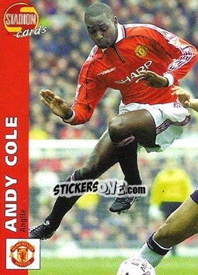 Sticker Andy Cole - Stadion Cards 2000-2005 n. 201 - Stadion Cards