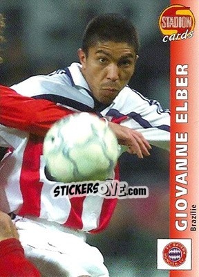 Sticker Giovane Elber - Stadion Cards 2000-2005 n. 203 - Stadion Cards