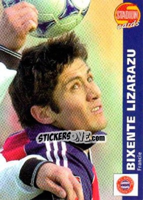Sticker Bixente Lizarazu - Stadion Cards 2000-2005 n. 206 - Stadion Cards
