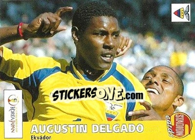 Figurina Agustin Delgado - Stadion Cards 2000-2005 n. 412 - Stadion Cards