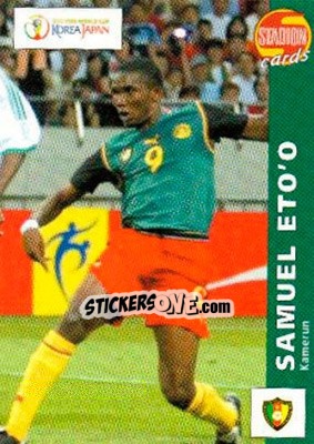 Sticker Samuel Eto'o - Stadion Cards 2000-2005 n. 415 - Stadion Cards