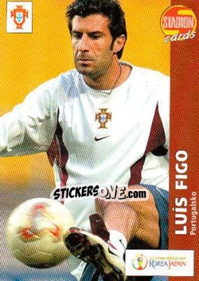 Sticker Luis Figo - Stadion Cards 2000-2005 n. 416 - Stadion Cards