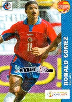 Sticker Ronald Gomez - Stadion Cards 2000-2005 n. 418 - Stadion Cards