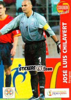 Sticker Jose Luis Chilavert - Stadion Cards 2000-2005 n. 424 - Stadion Cards