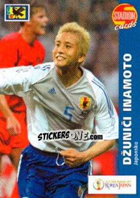 Sticker Junichi Inamoto - Stadion Cards 2000-2005 n. 425 - Stadion Cards