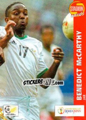 Sticker Benni McCarthy - Stadion Cards 2000-2005 n. 430 - Stadion Cards
