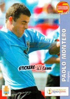 Sticker Paolo Montero - Stadion Cards 2000-2005 n. 431 - Stadion Cards