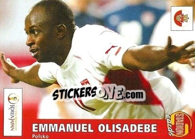 Sticker Emmanuel Olisadebe - Stadion Cards 2000-2005 n. 434 - Stadion Cards