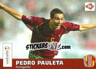 Sticker Pedro Pauleta - Stadion Cards 2000-2005 n. 436 - Stadion Cards