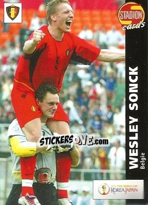 Sticker Wesley Sonck - Stadion Cards 2000-2005 n. 440 - Stadion Cards