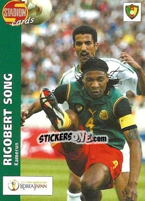 Sticker Rigobert Song - Stadion Cards 2000-2005 n. 441 - Stadion Cards