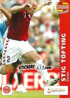 Sticker Stig Tofting - Stadion Cards 2000-2005 n. 444 - Stadion Cards