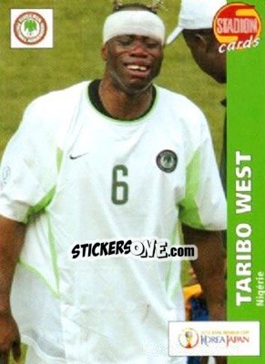 Sticker Taribo West - Stadion Cards 2000-2005 n. 448 - Stadion Cards