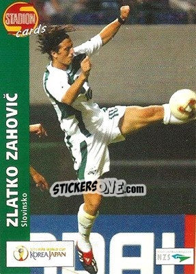 Sticker Zlatko Zahovič - Stadion Cards 2000-2005 n. 450 - Stadion Cards