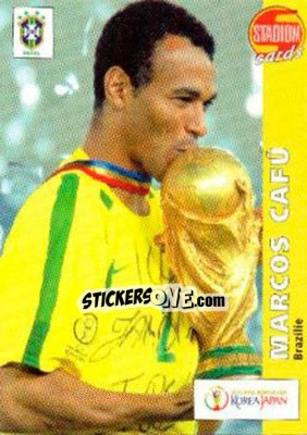Sticker Marcos Cafu - Stadion Cards 2000-2005 n. 453 - Stadion Cards