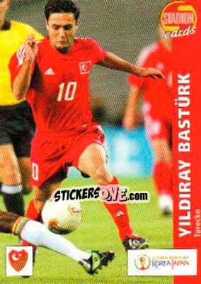 Sticker Yildiray Basturk - Stadion Cards 2000-2005 n. 454 - Stadion Cards