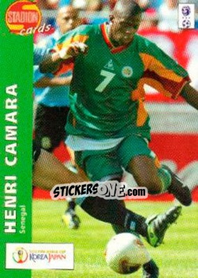 Sticker Henri Camara - Stadion Cards 2000-2005 n. 456 - Stadion Cards