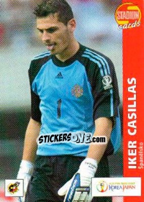 Sticker Iker Casillas - Stadion Cards 2000-2005 n. 457 - Stadion Cards