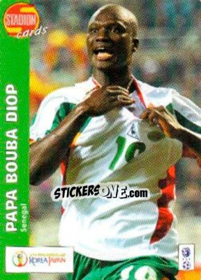 Sticker Papa Bouba Diop - Stadion Cards 2000-2005 n. 459 - Stadion Cards