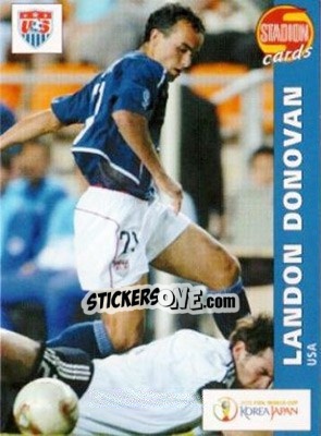 Sticker Landon Donovan - Stadion Cards 2000-2005 n. 460 - Stadion Cards
