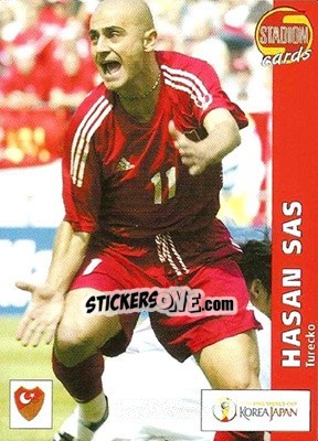 Sticker Hasan Sas - Stadion Cards 2000-2005 n. 470 - Stadion Cards