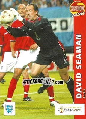 Sticker David Seaman - Stadion Cards 2000-2005 n. 471 - Stadion Cards