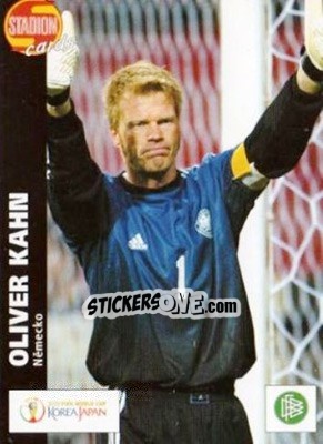 Sticker Oliver Kahn - Stadion Cards 2000-2005 n. 477 - Stadion Cards