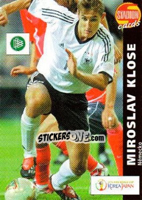 Sticker Miroslav Klose - Stadion Cards 2000-2005 n. 478 - Stadion Cards