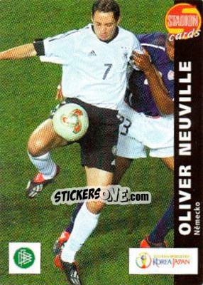 Figurina Oliver Neuville - Stadion Cards 2000-2005 n. 480 - Stadion Cards