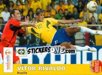Sticker Vítor Rivaldo - Stadion Cards 2000-2005 n. 481 - Stadion Cards