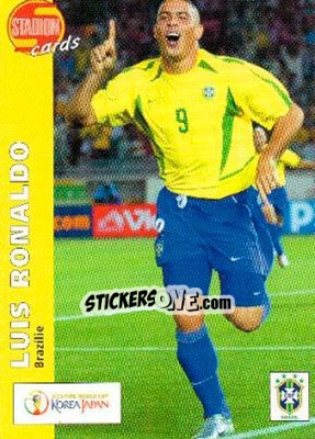 Sticker Luis Ronaldo - Stadion Cards 2000-2005 n. 483 - Stadion Cards