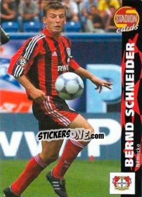 Sticker Bernd Schneider - Stadion Cards 2000-2005 n. 505 - Stadion Cards