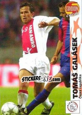 Sticker Tomas Galasek - Stadion Cards 2000-2005 n. 509 - Stadion Cards