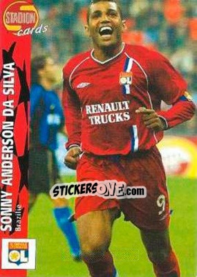 Sticker Sonny Anderson da Silva - Stadion Cards 2000-2005 n. 510 - Stadion Cards