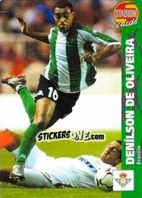 Sticker Denilson de Oliveira - Stadion Cards 2000-2005 n. 517 - Stadion Cards