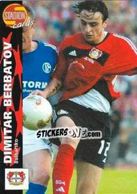 Sticker Dimitar Berbatov - Stadion Cards 2000-2005 n. 519 - Stadion Cards