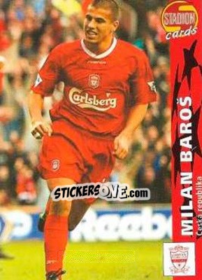 Sticker Milan Baros - Stadion Cards 2000-2005 n. 520 - Stadion Cards