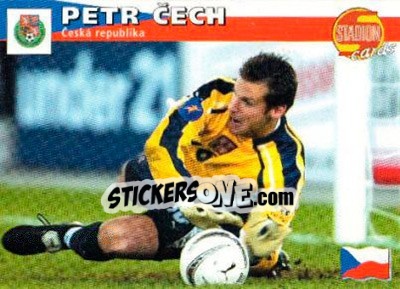 Sticker Petr Cech - Stadion Cards 2000-2005 n. 576 - Stadion Cards