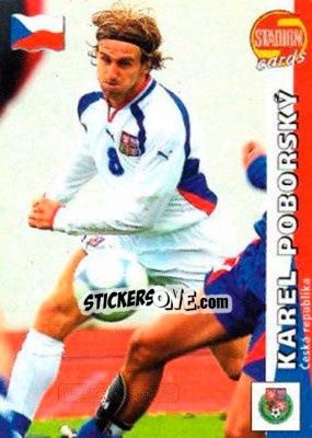 Sticker Karel Poborsky - Stadion Cards 2000-2005 n. 577 - Stadion Cards