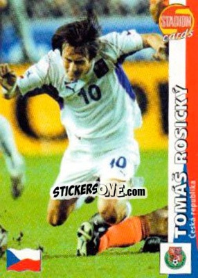 Sticker Tomas Rosicky - Stadion Cards 2000-2005 n. 581 - Stadion Cards