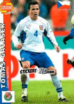 Sticker Tomas Galasek - Stadion Cards 2000-2005 n. 582 - Stadion Cards