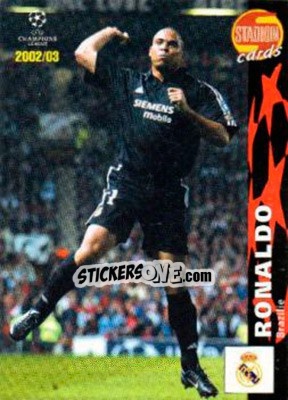 Sticker Ronaldo - Stadion Cards 2000-2005 n. 583 - Stadion Cards