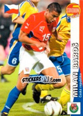 Sticker Milan Baros - Stadion Cards 2000-2005 n. 590 - Stadion Cards